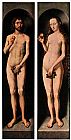 Hans Memling Wall Art - Adam and Eve